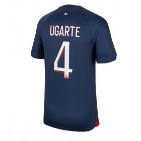 Paris Saint-Germain Manuel Ugarte #4 Hemmakläder 2023-24 Kortärmad